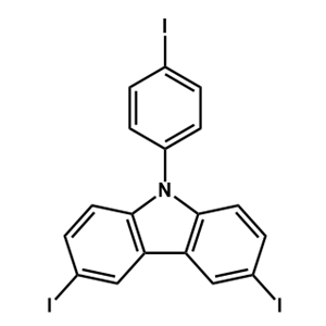 3,6-二碘-9-(4-碘苯基)-9H-咔唑