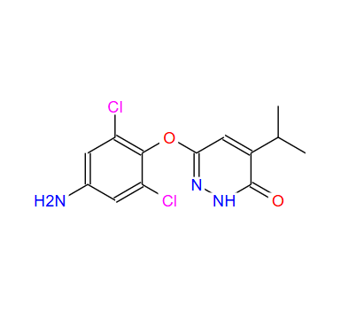 6-(4-氨基-2,6-二氯苯氧基)-4-异丙基哒嗪-3(2H)-酮,6-(4-Amino-2,6-dichlorophenoxy)-4-isopropylpyridazin-3(2H)-one