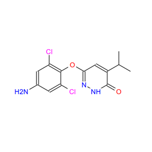 6-(4-氨基-2,6-二氯苯氧基)-4-异丙基哒嗪-3(2H)-酮