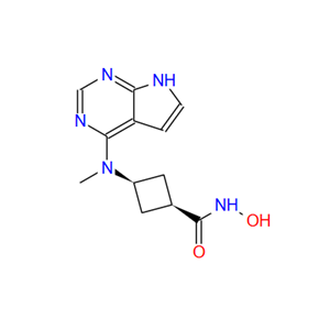 (1S,3S)- N -羟基-3-(甲基(7H-吡咯并[2,3- D ]嘧啶-4-基)氨基)环丁烷-1-甲酰胺