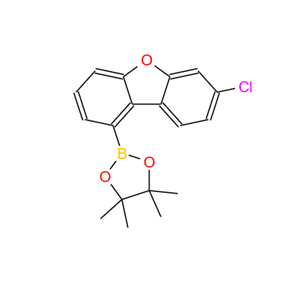 7-氯-1-(4,4,5,5-四甲基-1,3,2-二氧硼杂环戊烷-2-基)二苯并呋喃