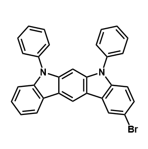 2-溴-5,7-二苯基-5,7-二氢吲哚并[2,3-b]咔唑,2-bromo-5,7-diphenyl-5,7-dihydroindolo[2,3-b]carbazole