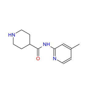 N-(4-甲基吡啶-2-基)哌啶-4-甲酰胺；865078-92-8；PIPERIDINE-4-CARBOXYLIC ACID (4-METHYL-PYRIDIN-2-YL)-AMIDE