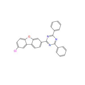 2-（8-氯二苯并[b，d]呋喃-3-基）-4,6-二苯基-1,3,5-三嗪