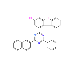 1,3,5-三嗪，2-（3-氯-1-二苯并呋喃基）-4-（2-萘基）-6-苯基-
