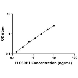 CSRP1 ELISA KIT / 人半胱氨酸甘氨酸丰富蛋白1 ELISA试剂盒 