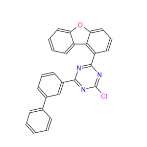 2-[1,1'-联苯]-3-基-4-氯-6-(1-二苯并呋喃基)-1,3,5-三嗪