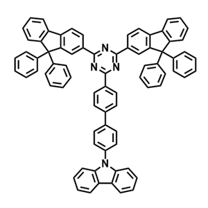 9-(4'-[4,6-双(9,9-二苯基-9H-芴-2-基)-1,3,5-三嗪-2-基]-[1,1'-联苯]-4-基)-9H-咔唑