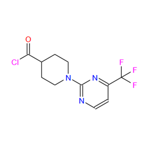 1-(4-三氟甲基)嘧啶-2-基哌啶-4-羰酰氯；306934-79-2；1-[4-(TRIFLUOROMETHYL)PYRIMIDIN-2-YL]PIPERIDINE-4-CARBONYL CHLORIDE