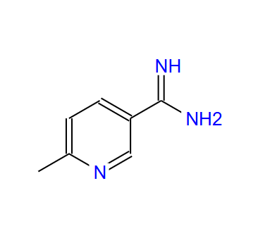 6-甲基-3-吡啶甲脒,3-Pyridinecarboximidamide,6-methyl-(9CI)