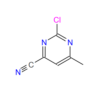 2-氯-6-甲基-4-腈基嘧啶,2-CHLORO-6-METHYLPYRIMIDINE-4-CARBONITRILE