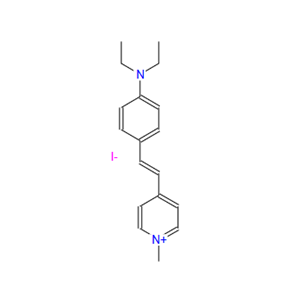 105802-46-8；4-(4-二甲氨苯乙烯基)-1-甲基碘化吡啶；4-DI-2-ASP