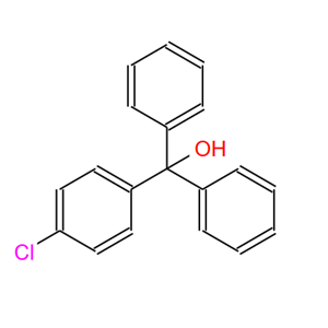 6922-89-0；克霉唑杂质；	Benzenemethanol,4-chloro-a,a-diphenyl-