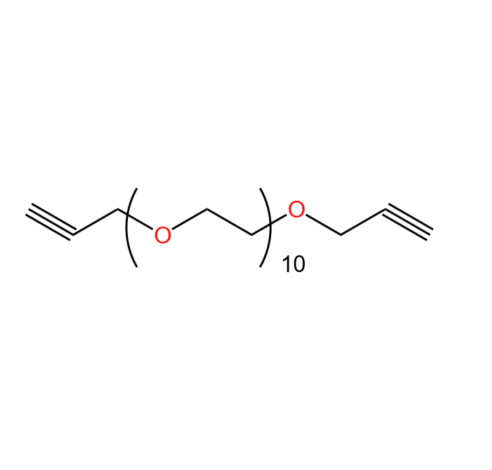 丙炔-十乙二醇-丙炔,Propargyl-PEG10-Propargyl