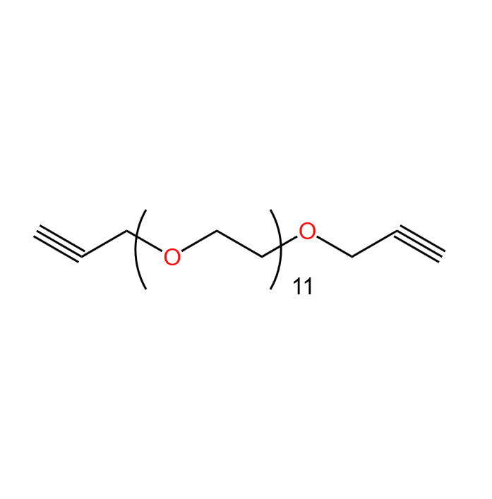丙炔-十一乙二醇-丙炔,Propargyl-PEG11-Propargyl