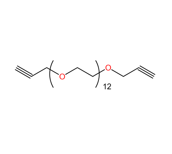 丙炔-十二乙二醇-丙炔,Propargyl-PEG12-Propargyl