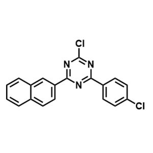 2-氯-4-(4-氯苯基)-6-(萘-2-基)-1,3,5-三嗪