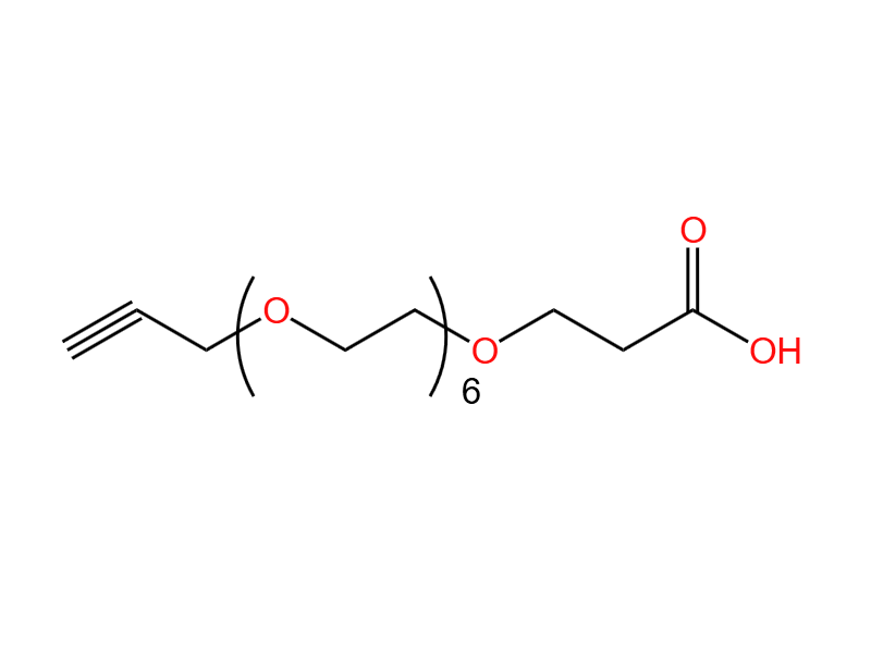 丙炔-六乙二醇-丙酸,Propargyl-PEG6-CH2CH2COOH