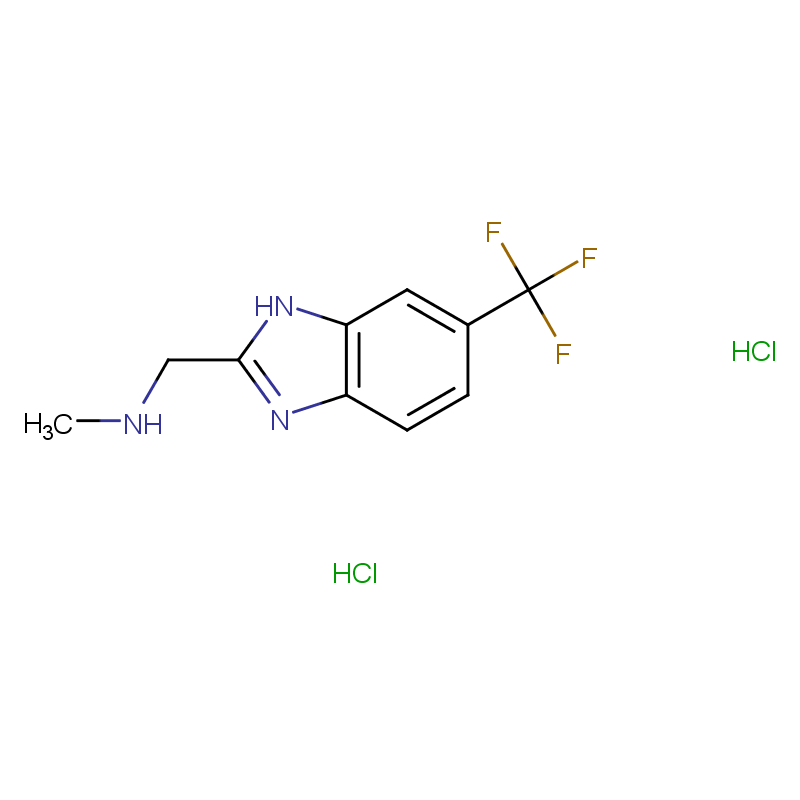 甲基({[5-(三氟甲基)-1H-1,3-苯并二唑-2-基]甲基})胺二盐酸,methyl({[5-(trifluoromethyl)-1H-1,3-benzodiazol-2-yl]methyl})amine dihydrochloride