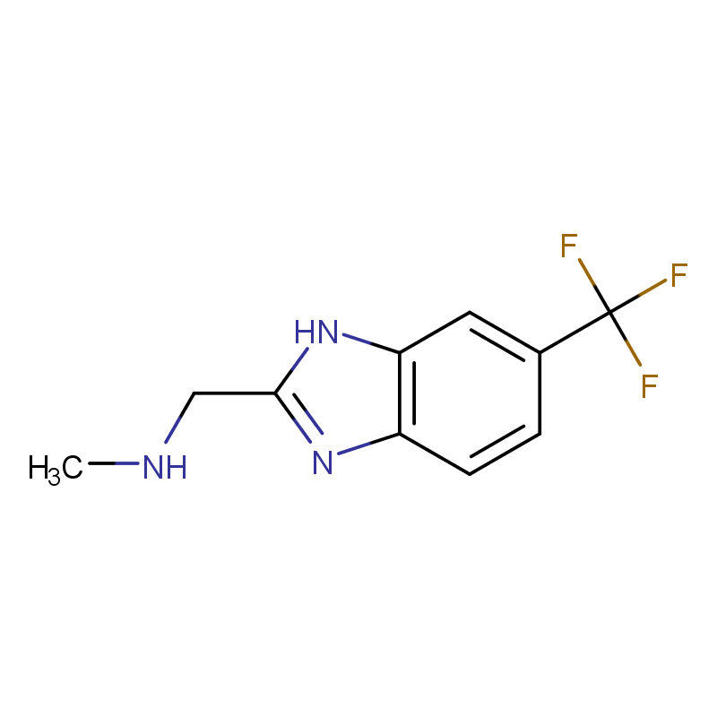N-甲基-1-[5-(三氟甲基)-1H-苯并咪唑-2-基]甲胺,N-methyl-1-[5-(trifluoromethyl)-1H-benzimidazol-2-yl]methanamine