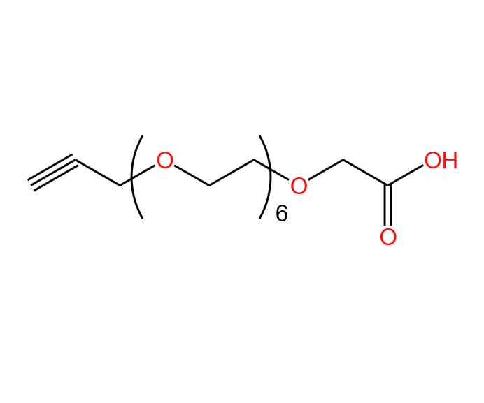 丙炔-六乙二醇-乙酸,Propargyl-PEG6-CH2COOH