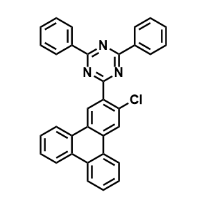 2-(3-氯苯并菲-2-基)-4,6-二苯基-1,3,5-三嗪,2-(3-chlorotriphenylen-2-yl)-4,6-diphenyl-1,3,5-triazine