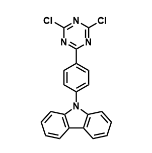9-[4-(4,6-二氯-1,3,5-三嗪-2-基)苯基]-9H-咔唑,9-(4-(4,6-Dichloro-1,3,5-triazin-2-yl)phenyl)-9H-carbazole