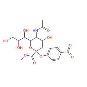 59694-35-8；	5-乙酰氨基-4-羟基-2-(4-硝基-苯氧基)-6-(1,2,3-三羟基-丙基)-四氢-吡喃-2-甲酸甲酯