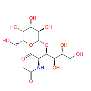 50787-09-2；2-乙酰氨基-2-脱氧-3-O-(BETA-D-氟代半乳糖)-D-吡喃葡萄糖