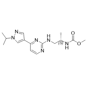 恩考芬尼杂质05,methyl (S)-(1-((4-(1-isopropyl-1H-pyrazol-4-yl)pyrimidin-2-yl)amino) propan-2-yl)carbamate