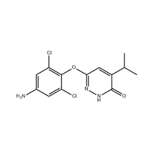 6-(4-氨基-2,6-二氯苯氧基)-4-异丙基哒嗪-3(2H)-酮,6-(4-Amino-2,6-dichlorophenoxy)-4-isopropylpyridazin-3(2H)-one