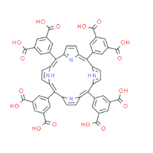 四(3,5-二羧基苯基)卟啉,1,3-Benzenedicarboxylic acid, 5,5',5'',5'''-(21H,23H-porphine-5,10,15,20-tetrayl)tetrakis-