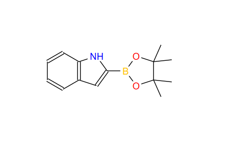 2-(4,4,5,5-四甲基-1,3,2-二氧杂硼杂环戊烷-2-基)-1H-吲哚,2-(4,4,5,5-Tetramethyl-1,3,2-dioxaborolan-2-yl)-1H-indole
