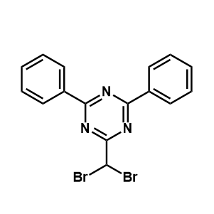2-二溴甲基-4,6-二苯基-1,3,5-三嗪,2-Dibrommethyl-4,6-diphenyl-1,3,5-triazin