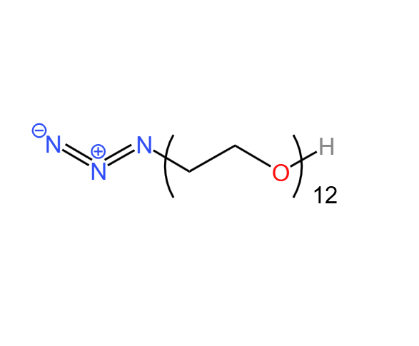 叠氮-十二乙二醇-羟基,N3-PEG12-OH