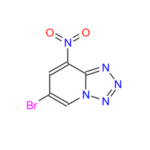16098-20-7；6-溴-8-硝基四唑[1,5-A]砒啶；6-Bromo-8-nitrotetrazolo[1,5-a]pyridine
