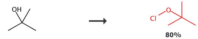 次氯酸叔丁酯的合成与危害性