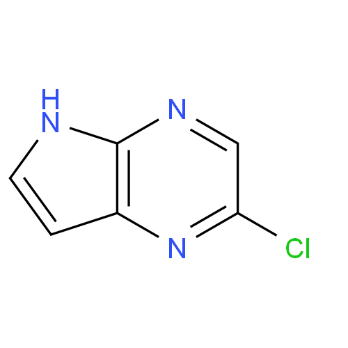 2-chloro-5H-pyrrolo[2,3-b]pyrazine,2-chloro-5H-pyrrolo[2,3-b]pyrazine