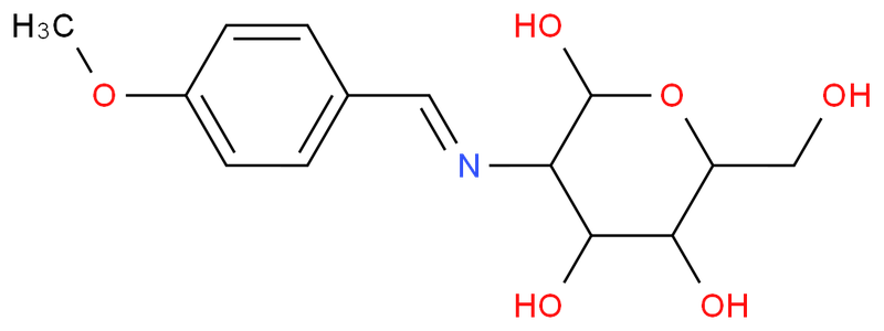 2-Deoxy-2-[[(4-methoxyphenyl)methylene]amino]-β-D-glucopyranose,2-Deoxy-2-[[(4-methoxyphenyl)methylene]amino]-β-D-glucopyranose