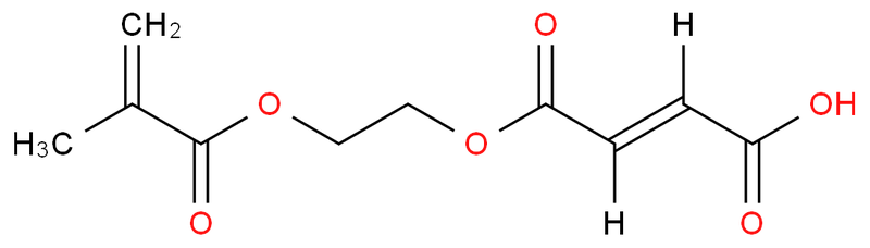 (Z)-2-丁烯二酸-2-[(2-甲基-1-氧代-2-丙烯基)氧基]乙基单酯,MONO-2-(METHACRYLOYLOXY)ETHYL MALEATE