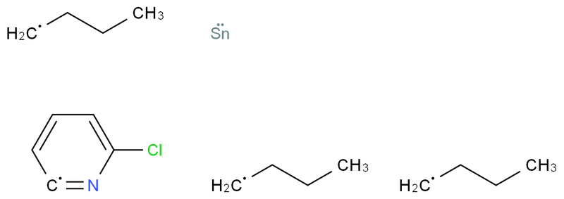 2 -氯- 6 -(三正丁基锡)吡啶,6-Chloro-2-(tributylstannyl)pyridine