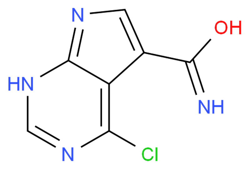 4-氯-7h-吡咯并[2,3-d]嘧啶-5-羧酰胺,4-chloro-7H-pyrrolo[2,3-d]pyrimidine-5-carboxamid