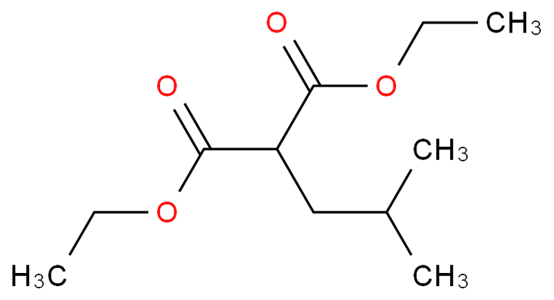 异丁基丙二酸二乙酯,Diethyl isobutylmalonate；Isobutylmalonic acid diethyl ester