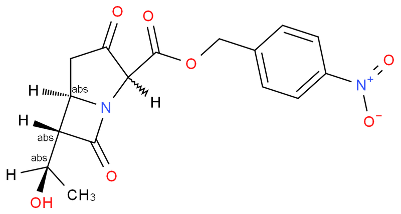 亞胺培南母核（BCK）,p-Nitrobenzyl-6-(1-hydroxyethyl)-1-azabicyclo(3.2.0)heptane-3,7-dione-2-carboxylate