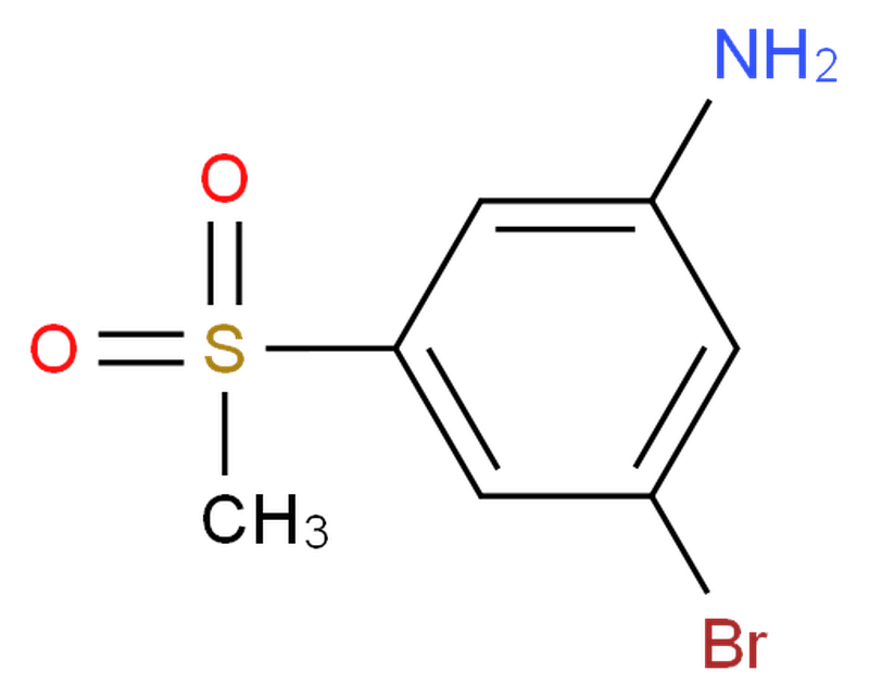 3-溴-5-甲硫基苯胺,3-broMo-5-Methanesulfonylaniline