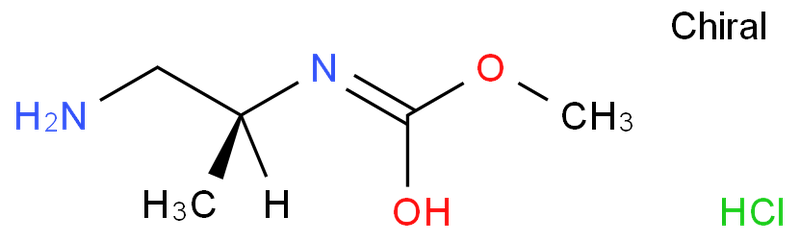 (S)- 1-氨基丙烷-2-基氨基碳酸甲酯鹽酸