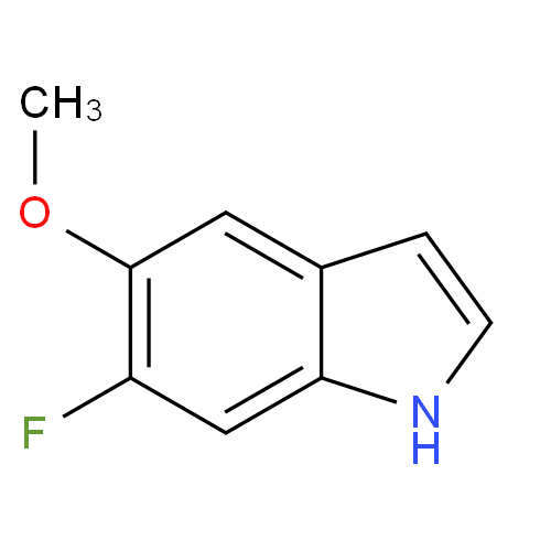 6-氟-5-甲氧基-1H-吲哚,6-fluoro-5-Methoxy-1H-indole