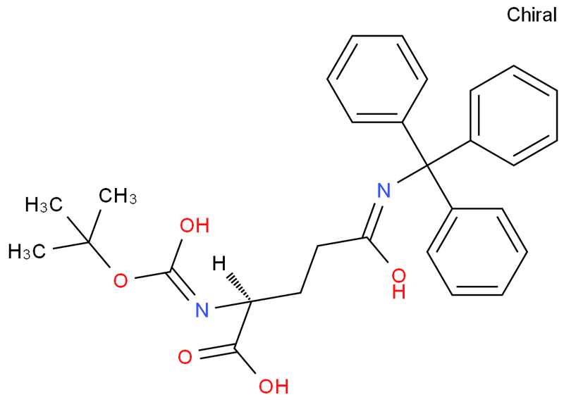 Boc-Gln(Trt)-OH；132388-69-3；N-Boc-N'-trityl-L-glutamine,Boc-Gln(Trt)-OH|132388-69-3