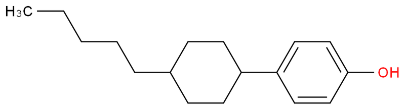 反式-4-戊基环己基苯酚,4-（trans-4 pentylcyclohexyl) phenol