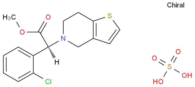 硫酸氢氯吡格雷,Clopidogrel bisulfate